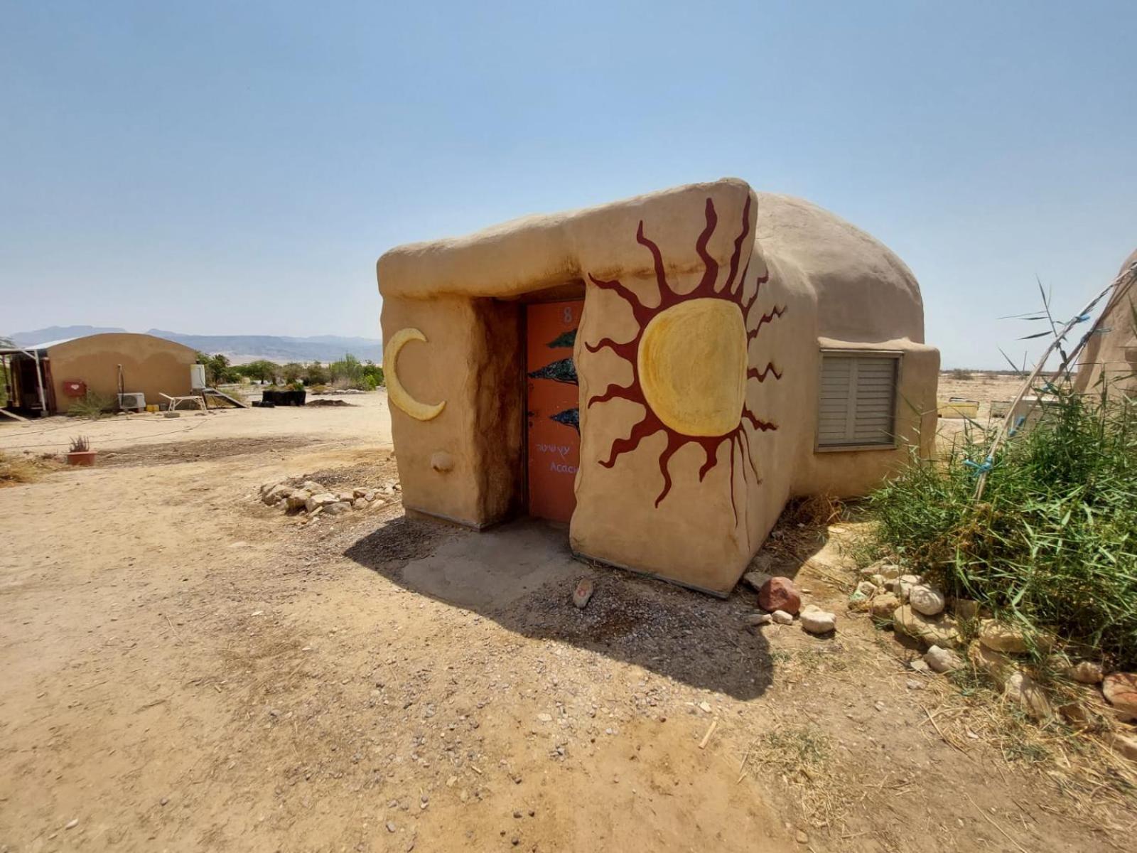 Kibbutz Lotan Eco-Campus Hotell Rum bild